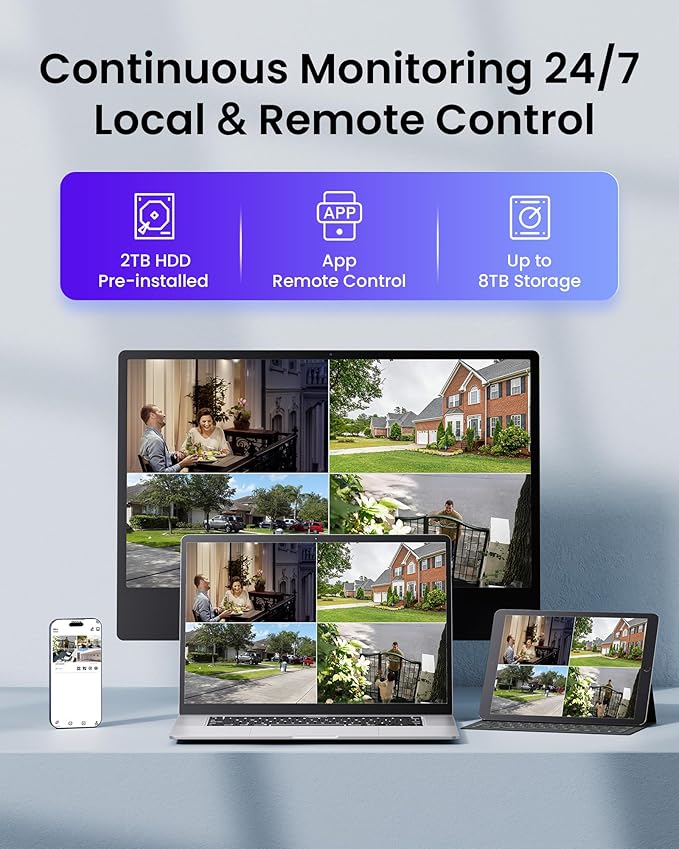Loocam POE Security Camera System 4K - Image 7