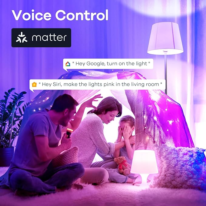 Linkind Matter Smart Light Bulb, Smart Bulbs Work - Image 5