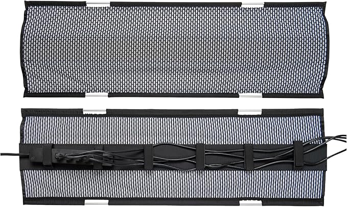 PERFECT POSTURE Mesh Cable Organizer – Under Desk Cable Management by PerfectPosture
