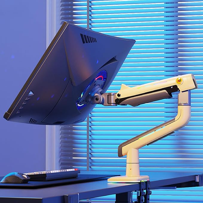 NB Gaming Monitor Arm or for 32 to 60 Inches Screen, Load up to 20 kg, VESA - Image 2