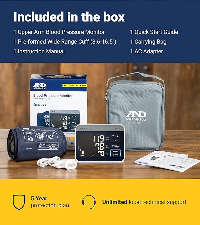 A&D Medical Precision Check Pro Blood Pressure Monitor - Image 8