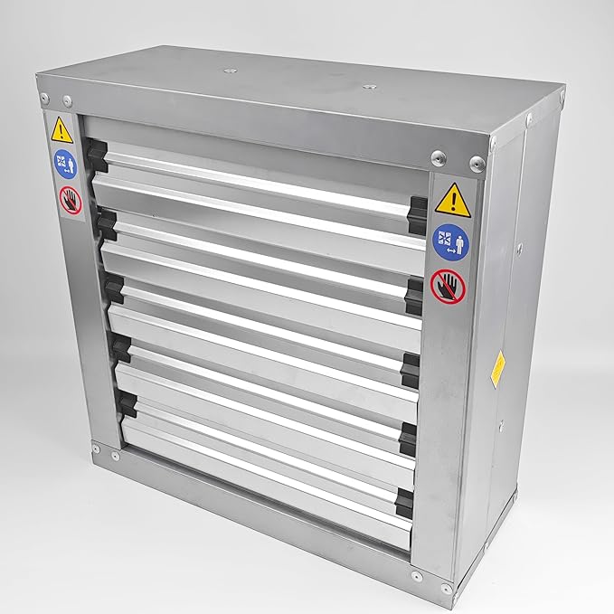 GRELWT 24" Wall Mounted Exhaust Fan -Automatic Shutter - Image 3