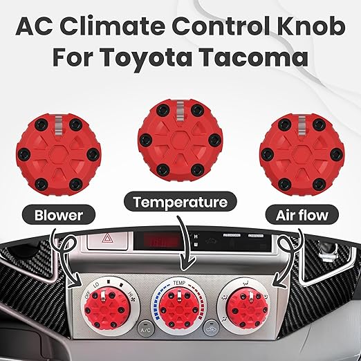 2nd Gen Tacoma Accessories AC Knob Upgrade - Image 7