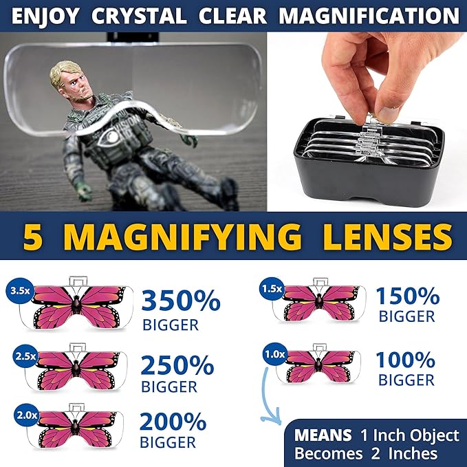 Vision Aid Magnifying Glasses - Image 3