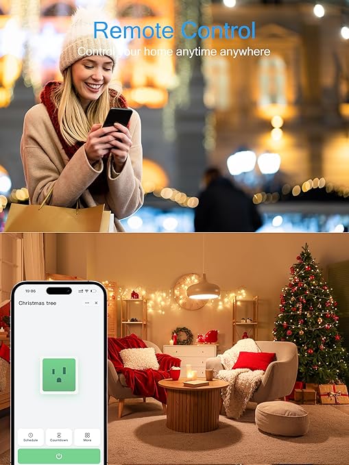 EIGHTREE 15A Smart Plug, Wi-Fi & Bluetooth Smart Outlet - Image 8