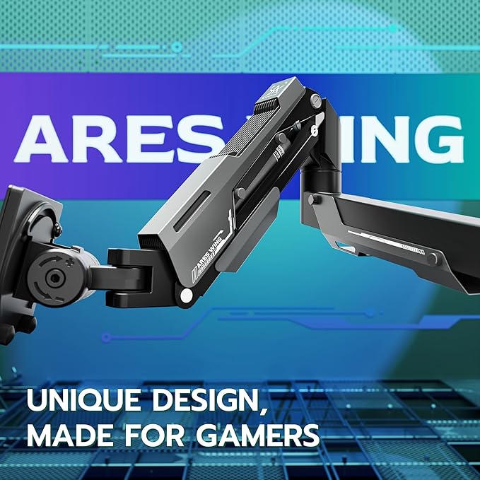 ARES WING Heavy Duty Single Monitor Arm - Image 2