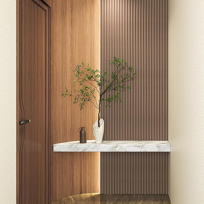 Art3d Fluted Wood Panel for Wall and Ceiling, Beaded Accent molding for Home - Image 3