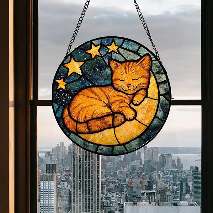 AMDERVEN Stained Glass Window Hanging - Image 4