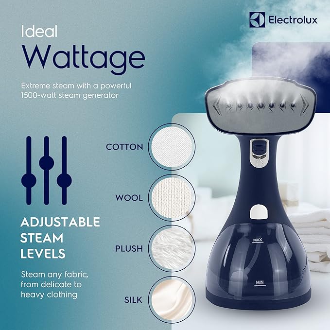 Electrolux Steamer for Clothes, 1500 Watt Portable Handheld Fabric and Garment - Image 5