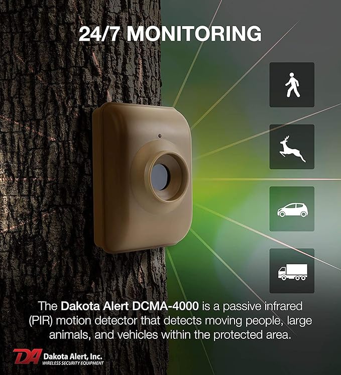 Dakota Alert Long Range Wireless Driveway Motion Detector - Image 2