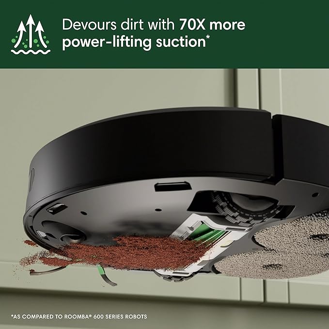 iRobot Roomba Plus 405 Combo Robot Vacuum & Mop - Image 6