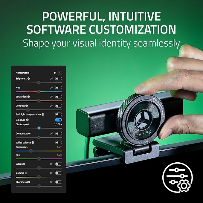 Razer Kiyo V2 Streaming Webcam: 4K 30 FPS, 1080p 60 FPS - Image 5