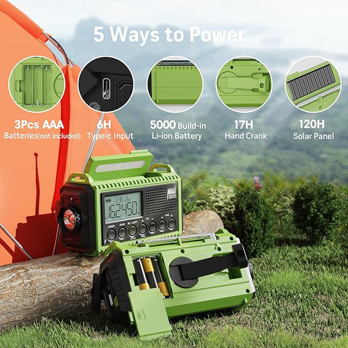 Emergency Radio, 5000 NOAA Weather Radio - Image 4