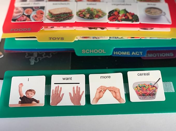 Smile4autism Small 2x8 Tools Perfect to Keep Your Loose Visual Picture Cards - Image 9