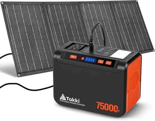 Takki 450W Peak Solar Generator 277Wh Portable Power Station by Takki