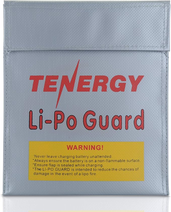 Tenergy Lipo Bag, Fire Retardant Lipo Battery Bag by Tenergy