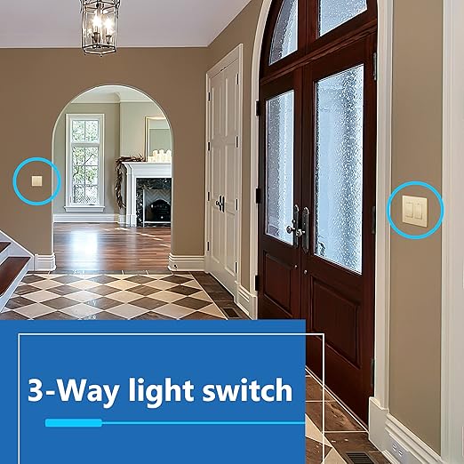 LIDER Minimalist Design Matte Finish Lighted Decorator Switch - Image 6