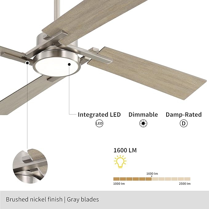 WINGBO 54 Inch Ceiling Fan - Image 6
