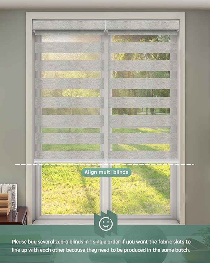 Yoolax Motorized Zebra Blinds Compatible - Image 7