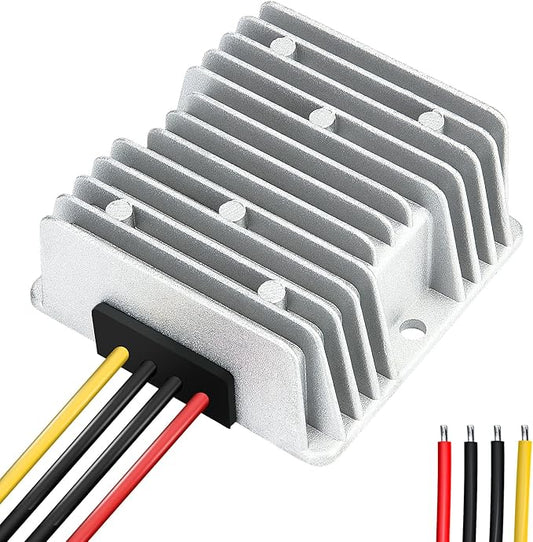 48V Step Down to 12V 10A 120W DC/DC Converter Regulator Low Voltage Reducer by LEDMO