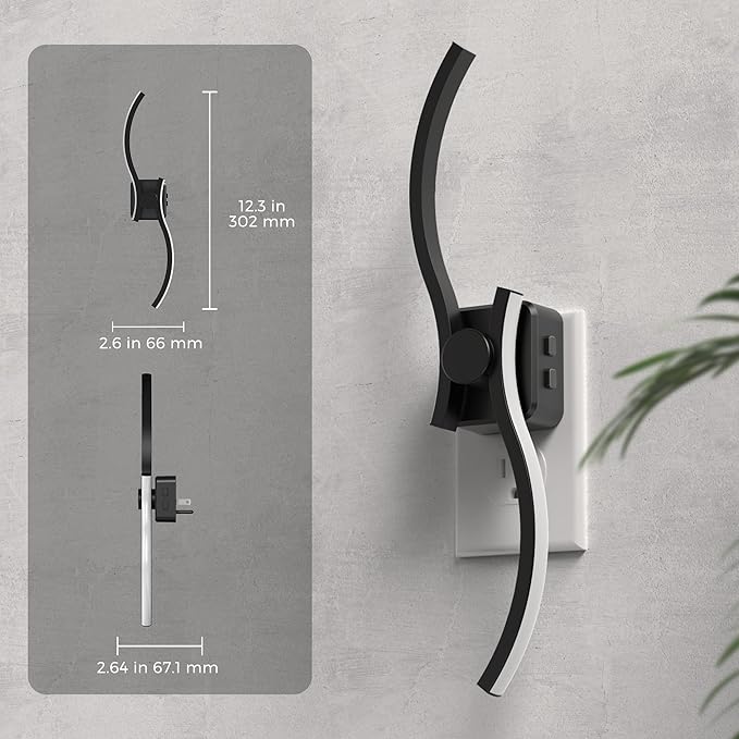 L LOHAS LED Night Light, Night Lights Plug into Wall, Modern Nightlight - Image 3