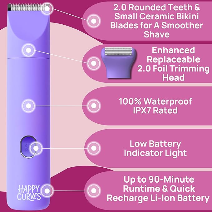 HAPPY CURVES Smoothie 2.0 Bikini Trimmer - Image 5