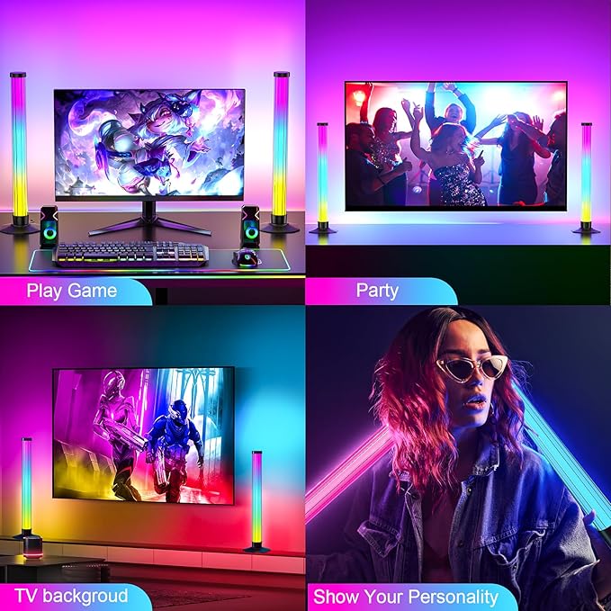 360° Smart Light Bar, Crystal Ambient Mood Light - Image 6