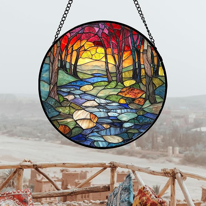 AMDERVEN Stained Glass Window Hanging - Image 4