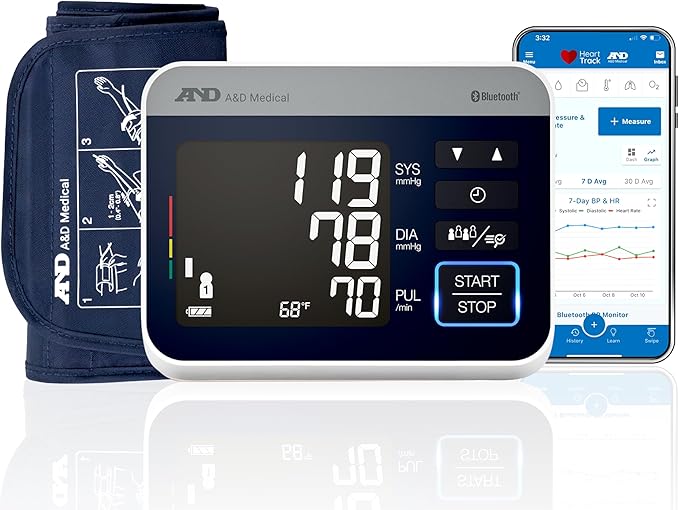 A&D Medical Precision Check Pro Blood Pressure Monitor by ADMedical