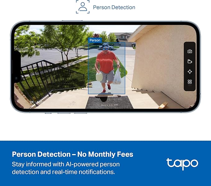 Tapo 1080p Outdoor Wireless Security Camera - Image 5