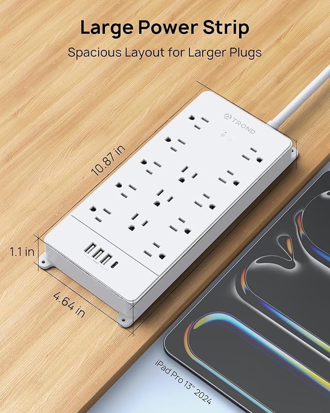 TROND Power Strip Surge Protector - Image 7