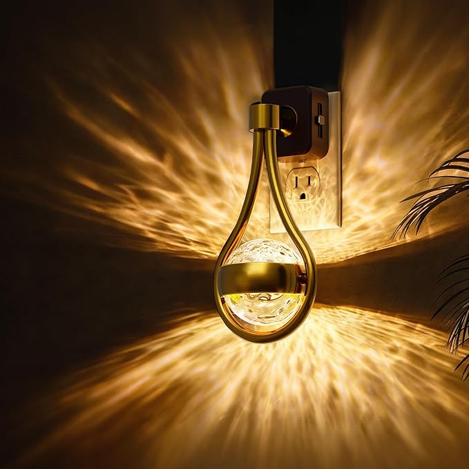 L LOHAS LED Night Lights Plug Into Wall: Star Projector Nightlight, Dusk to by LLOHASLED