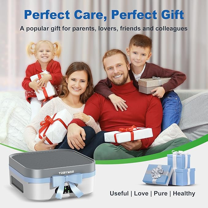 TDBYWAE Air Purifier for Home – True HEPA Filter for Pets, Smoke & Allergies | - Image 9