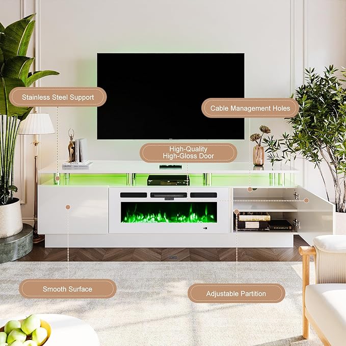 oneinmil Fireplace TV Stand - Image 6