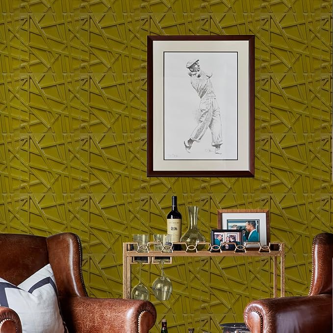 LEVOWAY 3D Wall Panels for Interior Wall Decor, 11.8''x11.8'' 33 Pack Accent - Image 7
