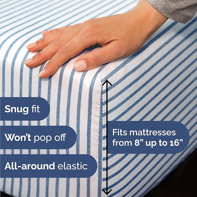 Twin Size 3 Piece Sheet Set - Image 3