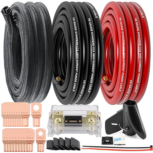 1/0 Gauge Wire CCA Primary Automotive Wire by Xaugiry