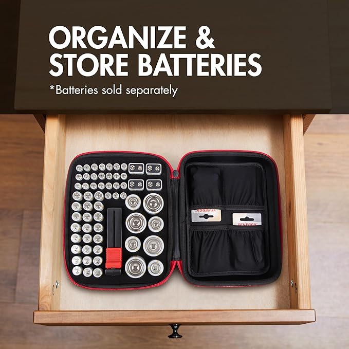 Tenergy Battery Organizer Storage Case - Image 2