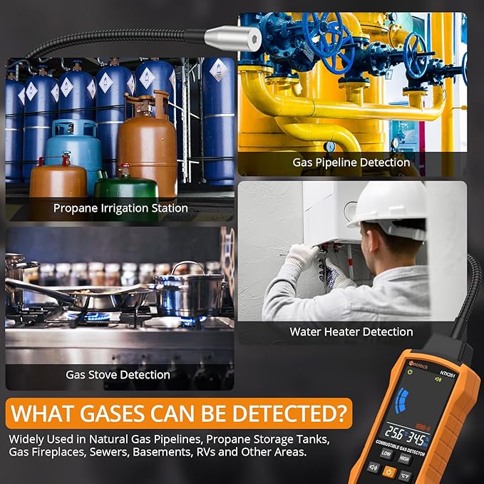 Neoteck Natural Gas Detector Gas Leak Detector - Image 6