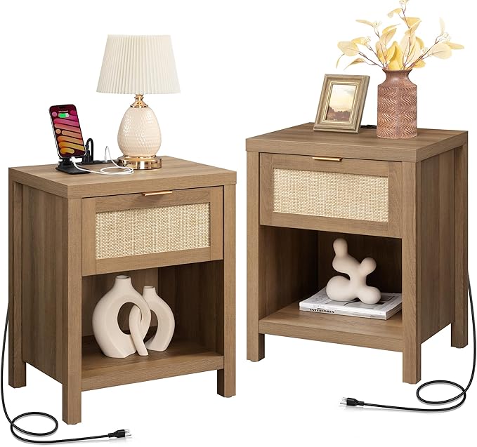 SICOTAS Nightstands Set of 2 - Image 8