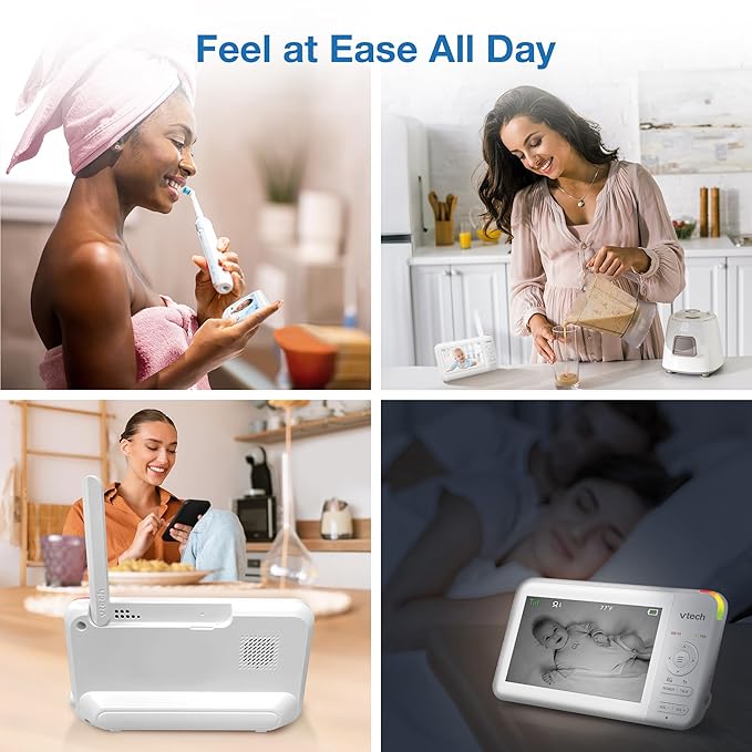 VTech 2 Cameras Video Baby Monitor - Image 3