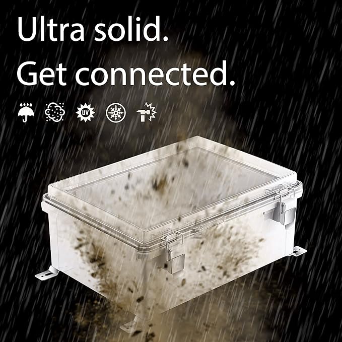 Gratury Junction Box, IP67 Waterproof Plastic Enclosure - Image 2
