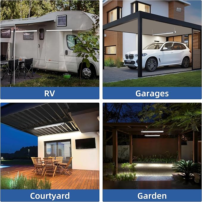 hykolity Solar Powered Shop Light - Image 5