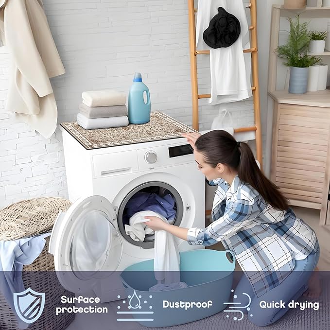 Teenyyou 1 Pcs 26" x 18" Dryer Top Protector Mat, Washer and Dryer Topper - Image 3