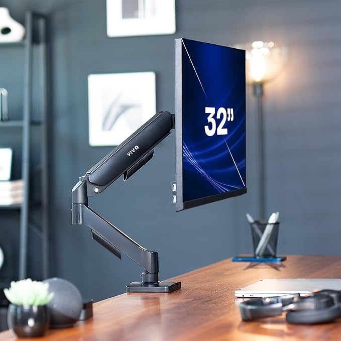 VIVO Single 17 to 32 inch Monitor Height Adjustable Counterbalance Mechanical - Image 2