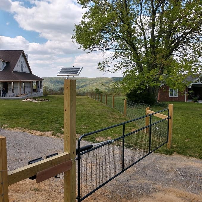 GC GHOST CONTROLS Solar Heavy-Duty Automatic Gate Opener Kit - Image 7