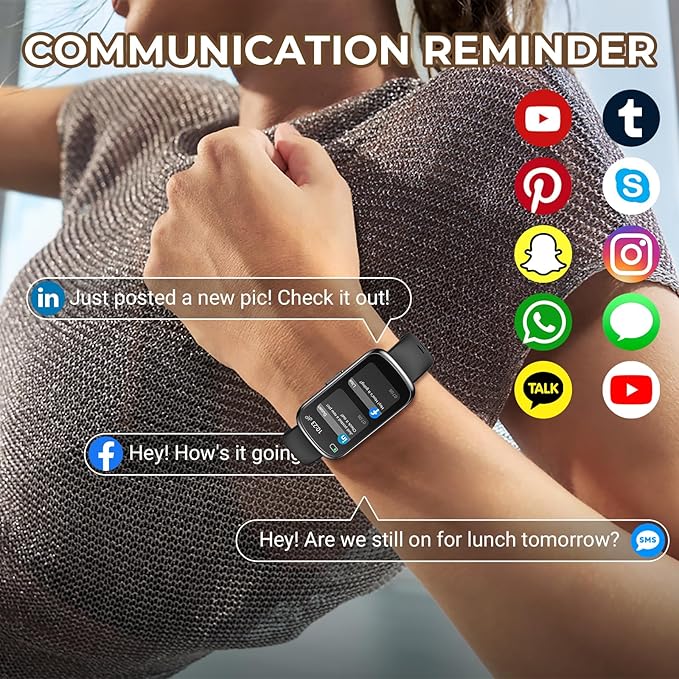TIFOZEN Health Fitness Tracker Smart Watch - Image 6