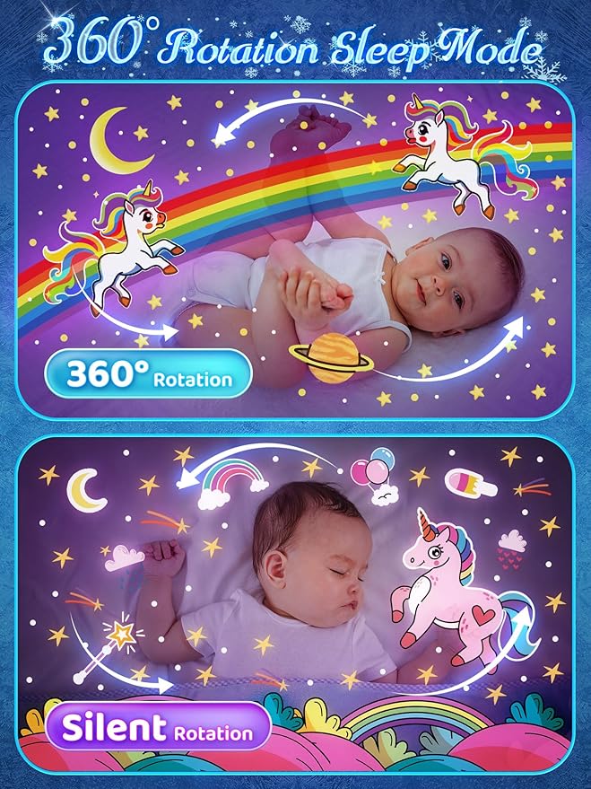 Frozen Toys, 15 Music+16 Films+315 Colors Night Light - Image 8