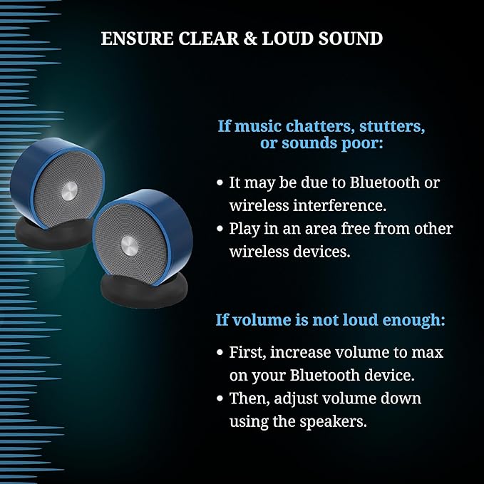 Long Run Technologies Paired Bluetooth Speakers - Image 6