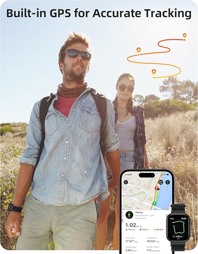 Parsonver Built-in GPS Smart Watch - Image 2